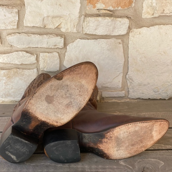 J.B. Dillion Men’s Cowboy Boots size 10D - Picture 6 of 10